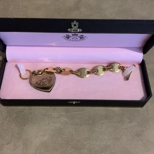 Vintage Juicy Couture gold toned bracelet